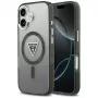 Guess IML Gradient Triangle Logo MagSafe-hoesje voor iPhone 17 zwart
