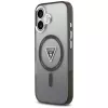 Guess IML Gradient Triangle Logo MagSafe-hoesje voor iPhone 17 zwart