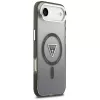 Guess IML Gradient Triangle Logo MagSafe-hoesje voor iPhone Air zwart