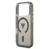 Guess IML Gradient Triangle Logo MagSafe-hoesje voor iPhone 17 Pro zwart
