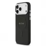 Guess Classic Logo MagSafe-hoesje voor iPhone 17 Pro Max zwart
