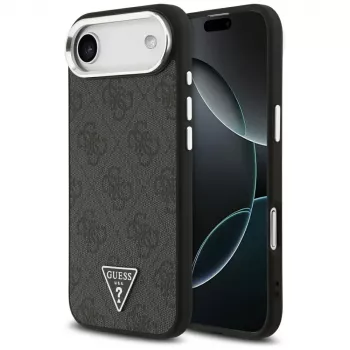 Guess 4G Triangle Logo MagSafe hoesje voor iPhone Air (zwart)