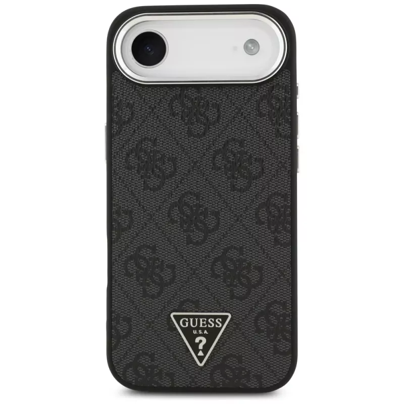 Guess 4G Triangle Logo MagSafe hoesje voor iPhone Air (zwart)