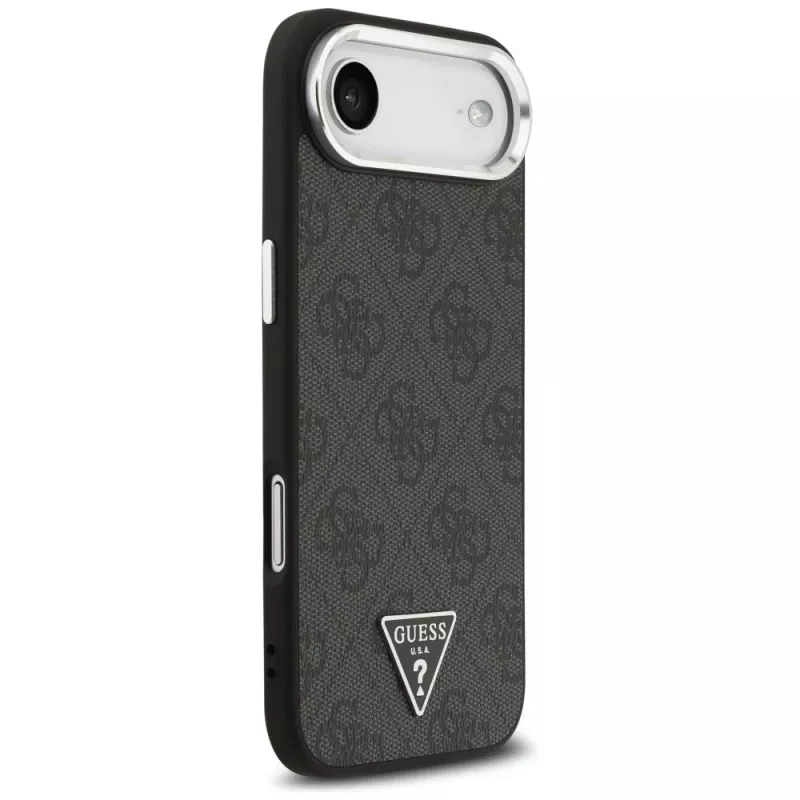 Guess 4G Triangle Logo MagSafe hoesje voor iPhone Air (zwart)