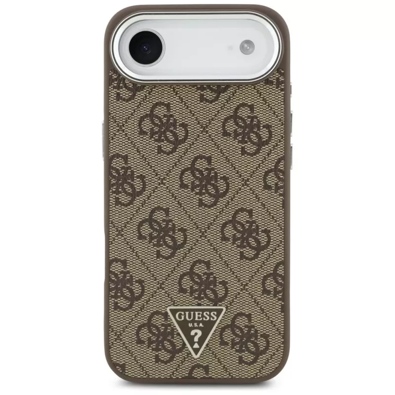 Guess 4G Triangle Logo MagSafe hoesje voor iPhone Air - bruin