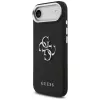 Guess Grained Big 4G Classic Logo hoesje voor iPhone Air - zwart