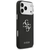 Guess Grained Big 4G Classic Logo hoesje voor iPhone 17 Pro Max - zwart