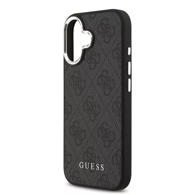 Guess 4G Classic Logo MagSafe hoesje voor iPhone 17 - zwart