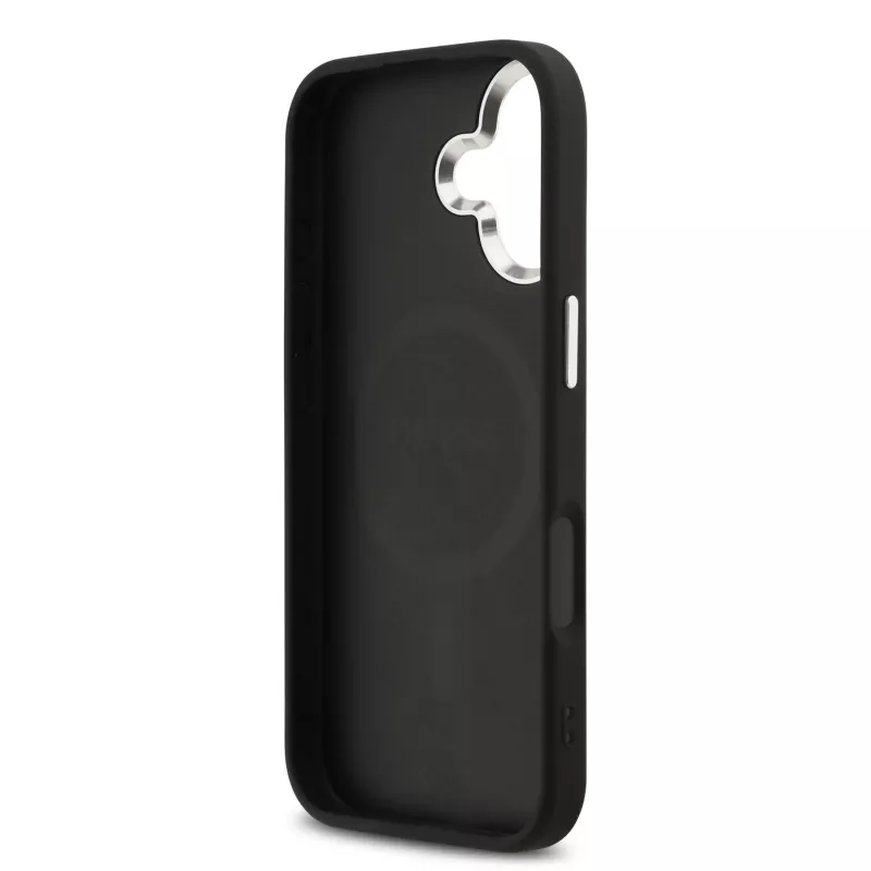 Guess 4G Classic Logo MagSafe hoesje voor iPhone 17 - zwart