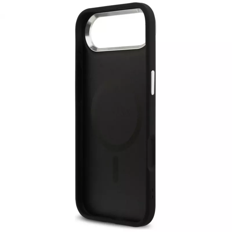 Guess 4G Classic Logo MagSafe hoesje voor iPhone Air, zwart