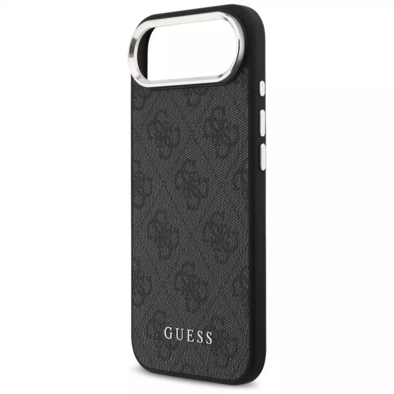 Guess 4G Classic Logo MagSafe hoesje voor iPhone Air, zwart