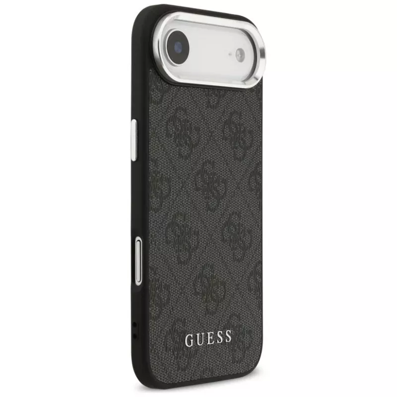 Guess 4G Classic Logo MagSafe hoesje voor iPhone Air, zwart