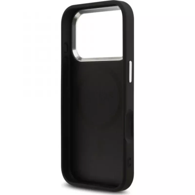 Guess 4G Classic Logo MagSafe hoesje voor iPhone 17 Pro (zwart)
