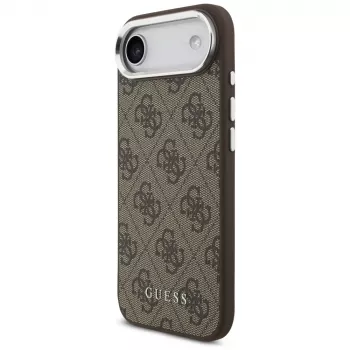 Guess 4G Classic Logo MagSafe hoesje voor iPhone Air (bruin)