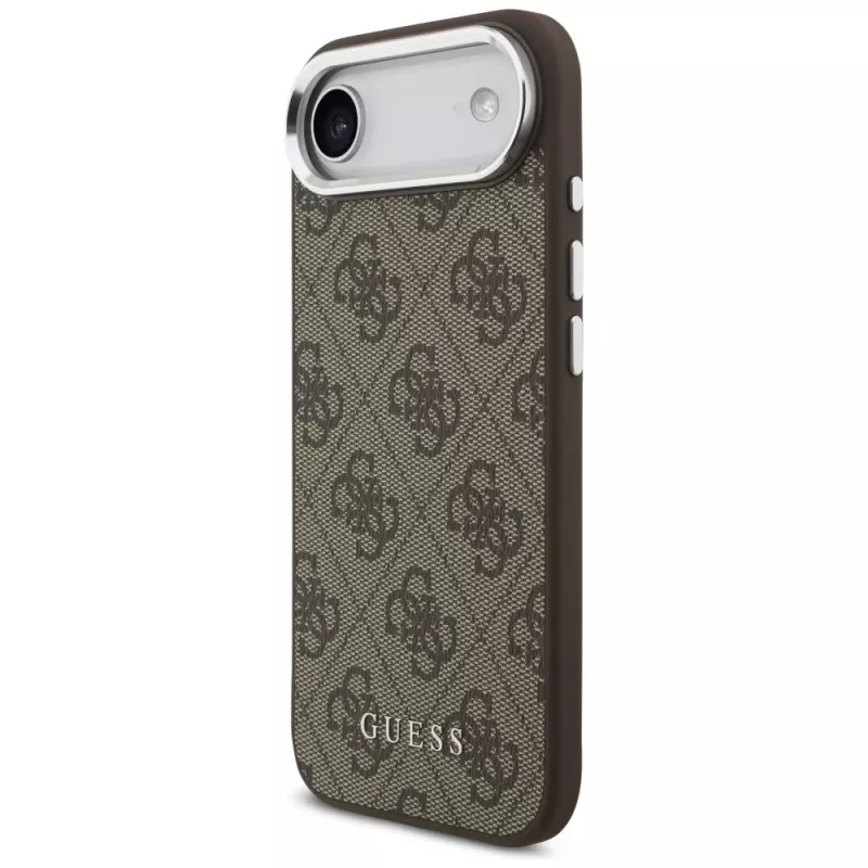 Guess 4G Classic Logo MagSafe hoesje voor iPhone Air (bruin)