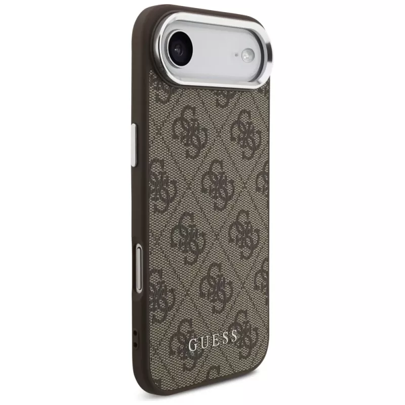 Guess 4G Classic Logo MagSafe hoesje voor iPhone Air (bruin)