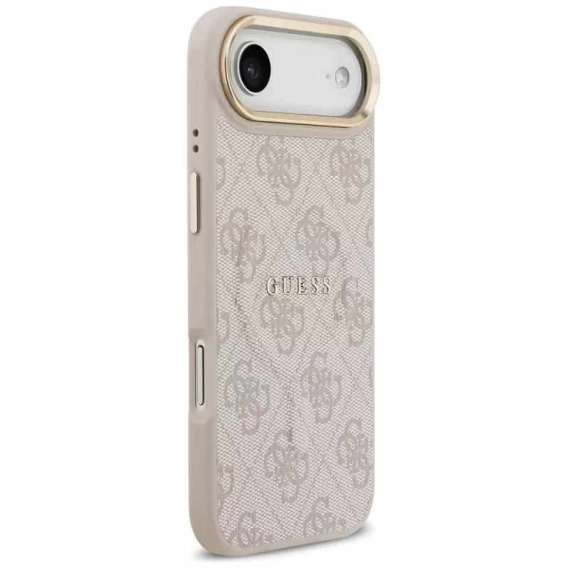 Guess 4G PU Classic Logo MagSafe hoesje voor iPhone Air roze