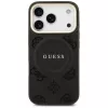 Guess Peony Hot Stamp MagSafe-hoesje voor Apple iPhone 17 Pro, zwart