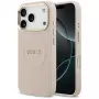 Guess Peony Hot Stamp MagSafe hoesje voor iPhone 17 Pro, roze