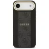 Guess 4G Stripe MagSafe hoesje voor iPhone Air, zwart