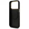 Guess 4G Stripe MagSafe hoesje voor iPhone 17 Pro Max zwart