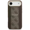 Guess 4G Stripe MagSafe hoesje voor iPhone Air bruin
