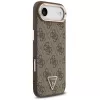 Guess 4G Triangle Logo MagSafe hoesje voor iPhone Air, bruin/goud