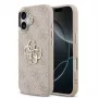 Guess 4G Big 4G Classic Logo hoesje voor iPhone 17 (roze / goud)