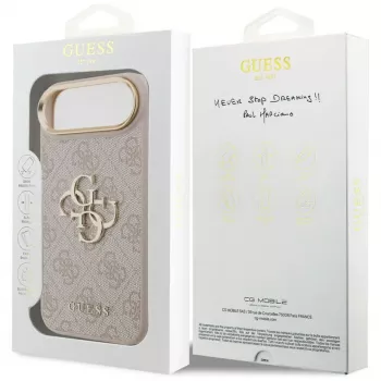 Guess 4G Big 4G Classic Logo - hoesje iPhone Air (roze / goud)