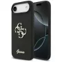 Guess Silicone Big 4G Script hoesje voor iPhone Air - zwart