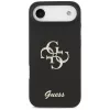 Guess Silicone Big 4G Script hoesje voor iPhone Air - zwart