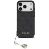 Guess 4G Charms Collection MagSafe Case voor Apple iPhone 17 Pro, zwart