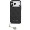 Guess 4G Charms Collection MagSafe Case voor iPhone 17 Pro Max zwart