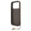 Guess 4G Charms Collection MagSafe Case voor iPhone 17 Pro (bruin)