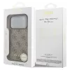 Guess 4G Charms Collection MagSafe Case voor iPhone 17 Pro (bruin)