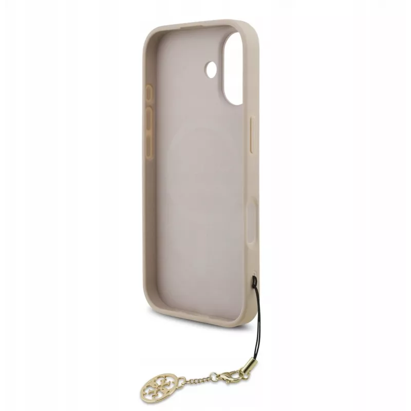 Guess 4G Charms Collection MagSafe Case voor iPhone 17 (roze)