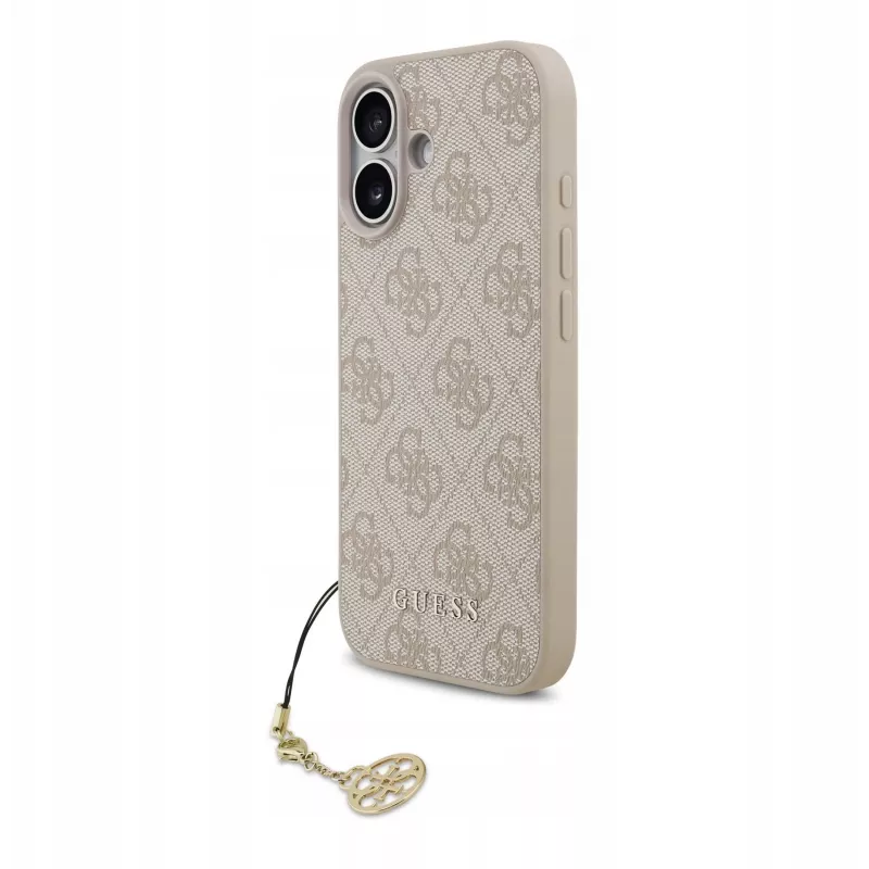 Guess 4G Charms Collection MagSafe Case voor iPhone 17 (roze)