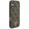 Guess 4G Strap Triangle Logo MagSafe Case voor iPhone 17 bruin