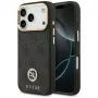 Guess 4G Strass Logo MagSafe Case voor iPhone 17 Pro (zwart)