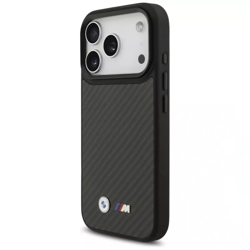 BMW M Kevlar Matt MagSafe Case voor Apple iPhone 17 Pro zwart