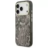 Guess Python Pattern MagSafe Case voor iPhone 17 Pro bruin