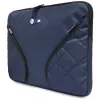 BMW Nylon Laptop Sleeve 16 inch marineblauw met metaallogo
