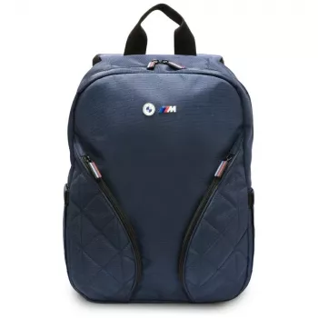 BMW nylon laptoprugzak 16 inch marineblauw