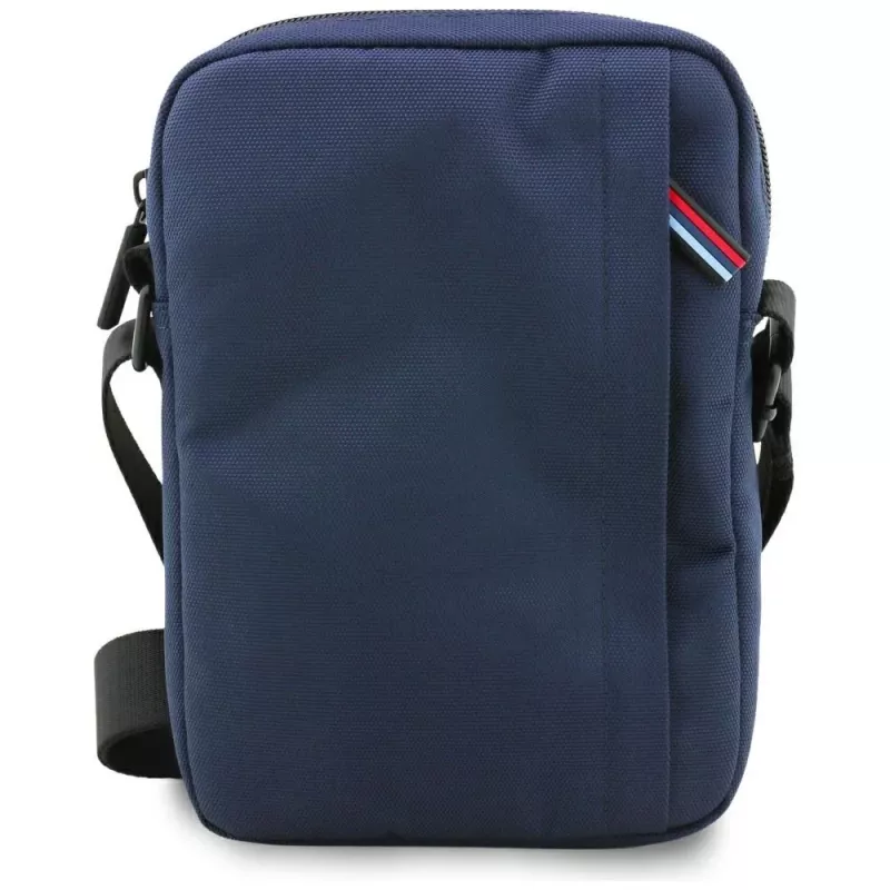 BMW Nylon Pockets & Metal Logo Tas marineblauw
