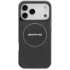 Mercedes AMG Double Layer Transparent Smoked MagSafe Case voor iPhone 17 Pro Max zwart