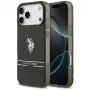 U.S. POLO ASSN. Etui US Polo DH and Bottom Stripe Logo MagSafe voor iPhone 17 Pro Max zwart