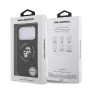 KARL LAGERFELD Silicone Karl & Choupette Ring MagSafe case voor Apple iPhone 17 Pro zwart