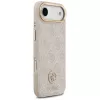 Guess 4G Strass Logo & Big Strap Metal Buttons MagSafe case voor iPhone Air - roze