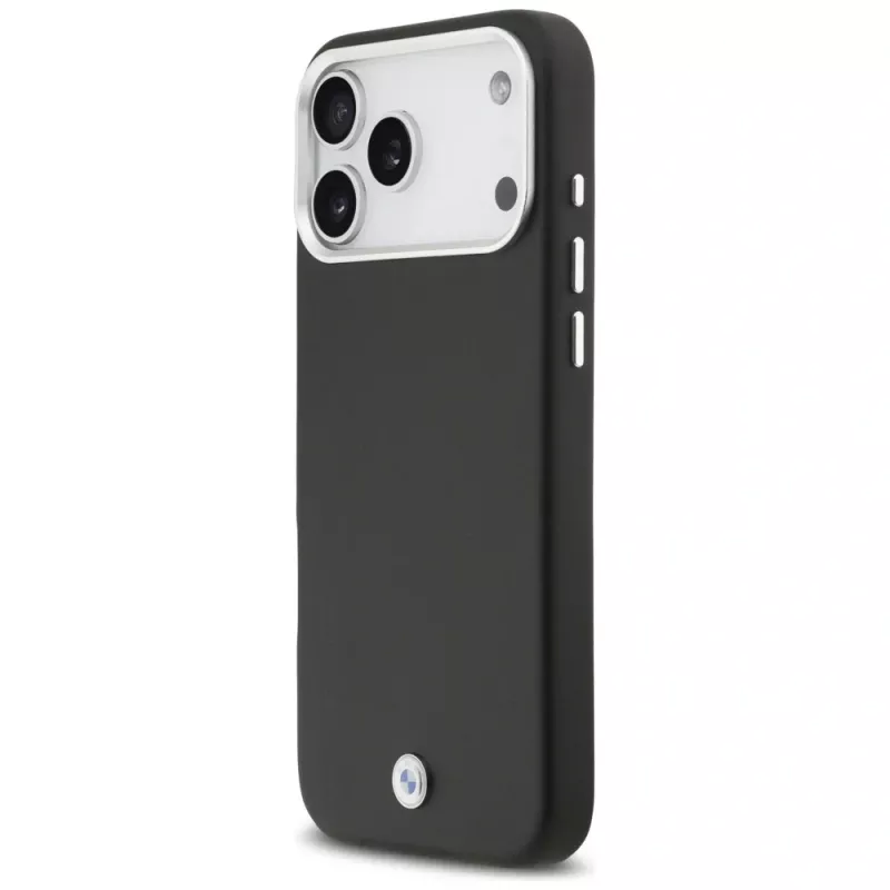 BMW Sign Full Wrapped Metal MagSafe case voor iPhone 17 Pro Max zwart