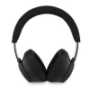 Guess Bluetooth over-ear hoofdtelefoon ENC Saffiano Triangle Logo zwart